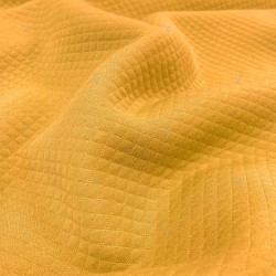 Quilted Jersey Mustard